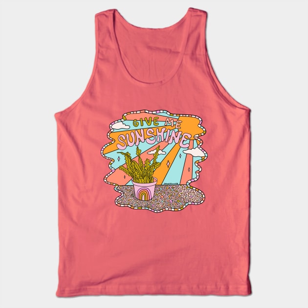 Give Me Sunshine Tank Top by Doodle by Meg